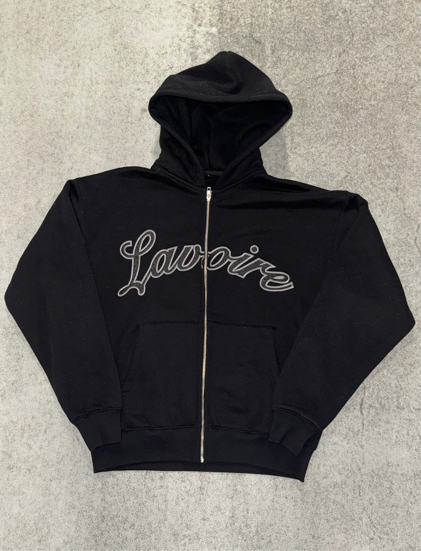 Zip-up Hoodie Black