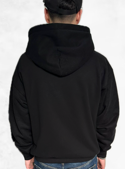 Zip-up Hoodie Black